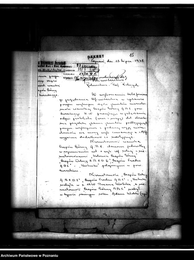 Obraz 18 z jednostki "Majątek Czepów Górny powiatu tureckiego przymusowy wykup"