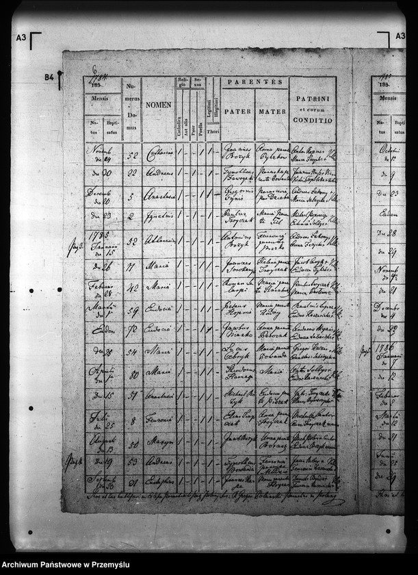 Obraz 10 z jednostki "[Kopie ksiąg metrykalnych parafii Polany Surowiczne z filią Wernejówka (dekanat Rymanów)]"