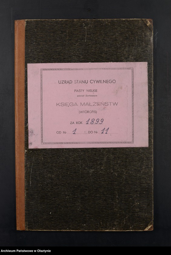 image.from.unit.number "Heiraths-Neben-Register Nr 1 - 11"