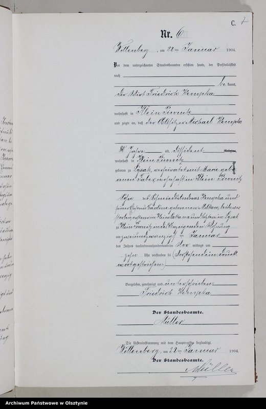 image.from.unit.number "Sterbe-Neben-Register Nr 1 - 156"