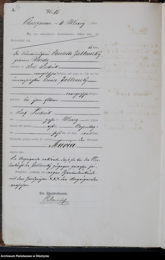 image.from.unit.number "Geburts-Haupt-Register Nr 1 - 78"