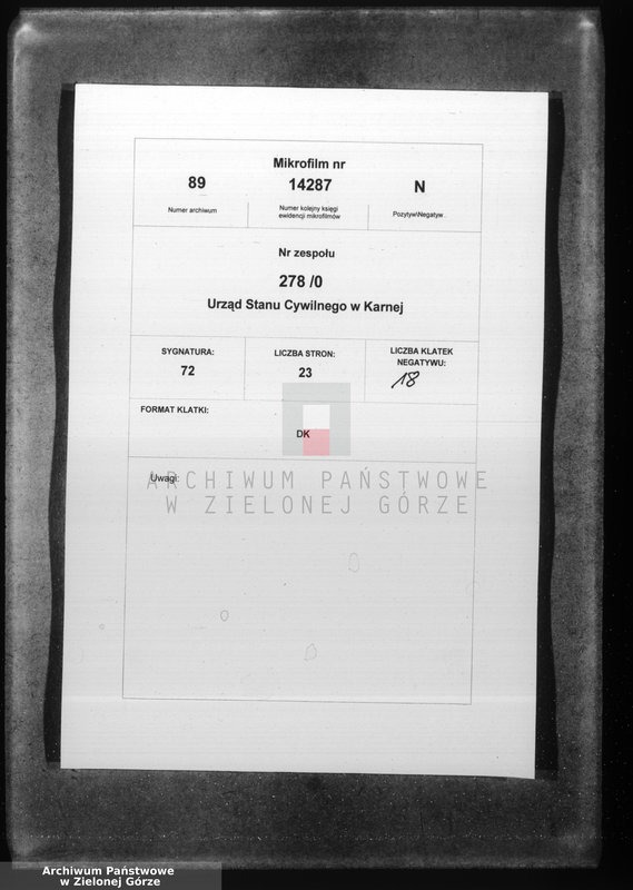 Obraz 17 z jednostki "Sterbe-Neben-Register"