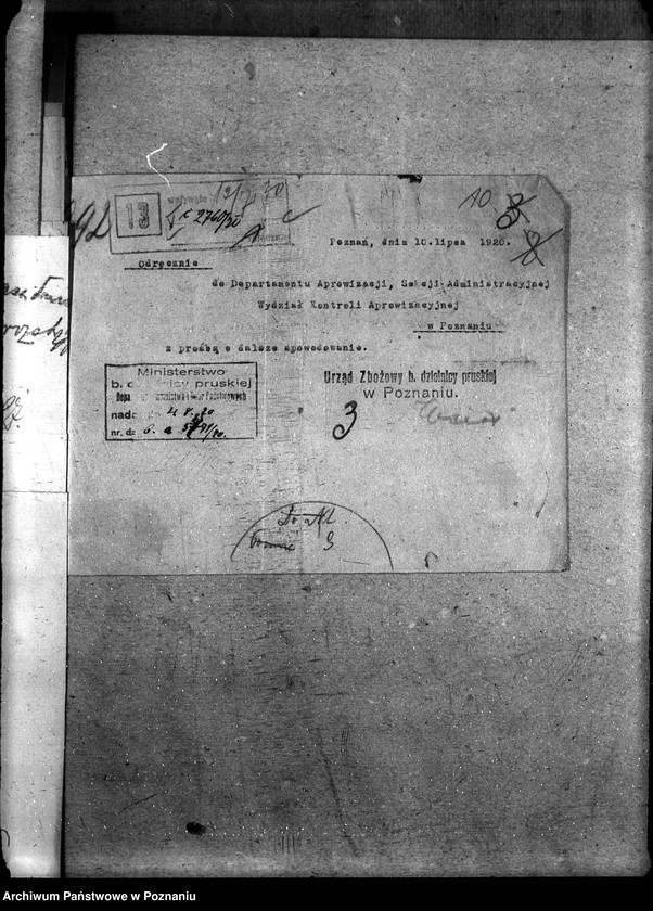 Obraz 14 z jednostki "Sprawy szczegółowo-administracyjne Jeńcy"