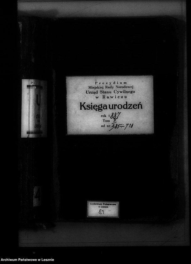 Obraz 2 z jednostki "[Księga urodzeń - tom II]"