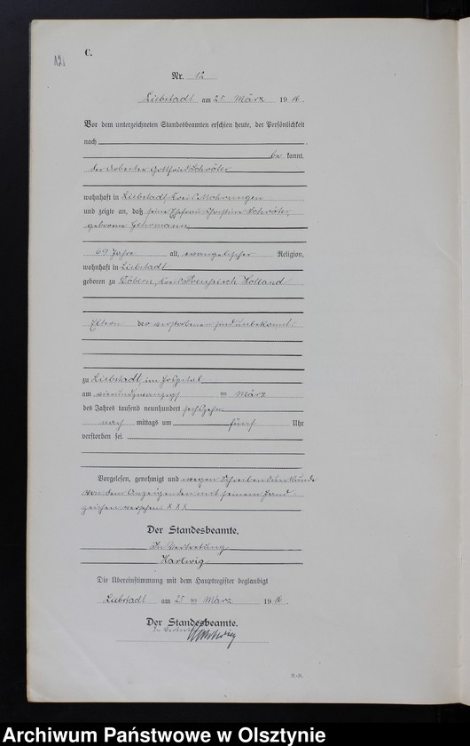 image.from.unit.number "Sterbe-Neben-Register Nr 1 - 47"