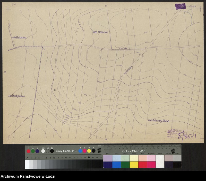 Obraz 1 z jednostki "Plan m. Łodzi 1:2000. Sekcja NO66"