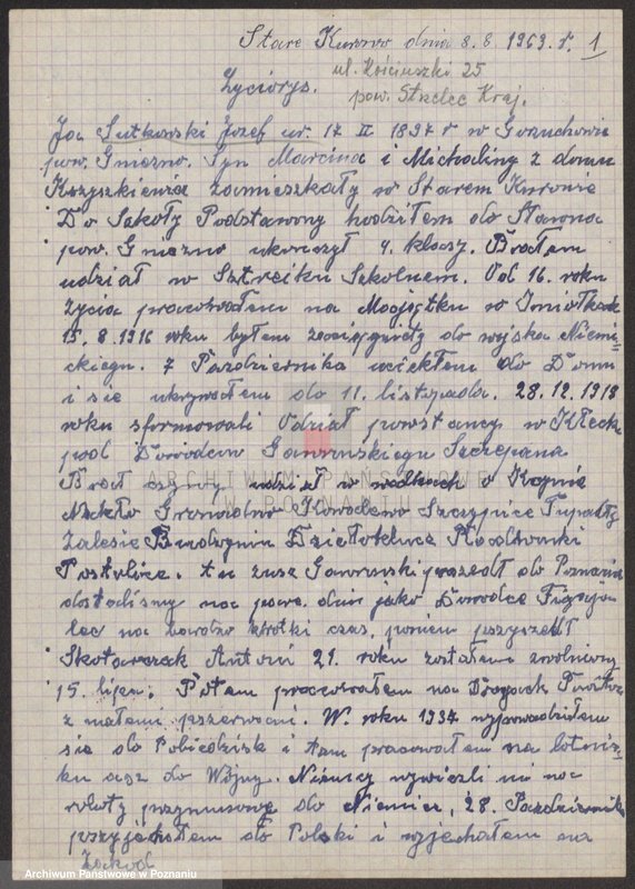 Obraz 12 z jednostki "Życiorysy powstańców wielkopolskich: S - tom lX /Sutkowski Józef - Szczepański Wojciech/."