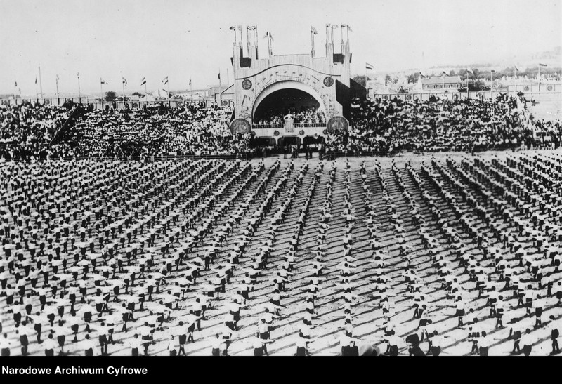 Obraz 5 z jednostki "Towarzystwo Gimnastyczne "Sokół" - ogólnosłowiański zlot w Belgradzie"