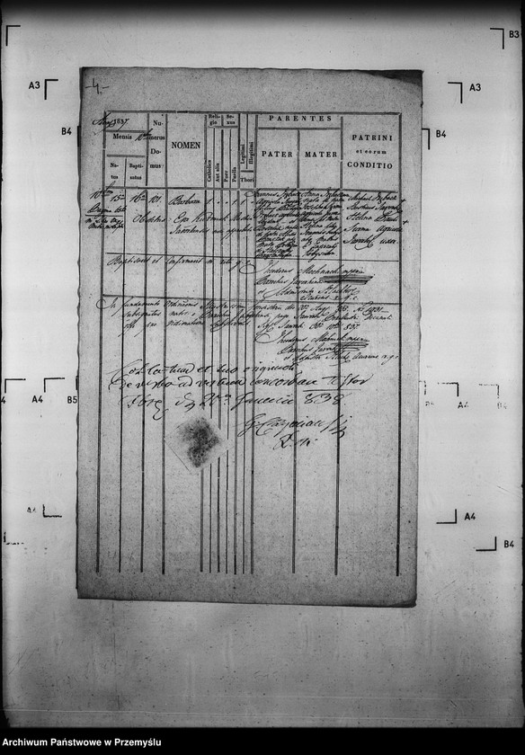 image.from.unit.number "[Kopie ksiąg metrykalnych parafii Jaworki z filiami Biała Woda, Czarna Woda (dekanat Muszyna)]"
