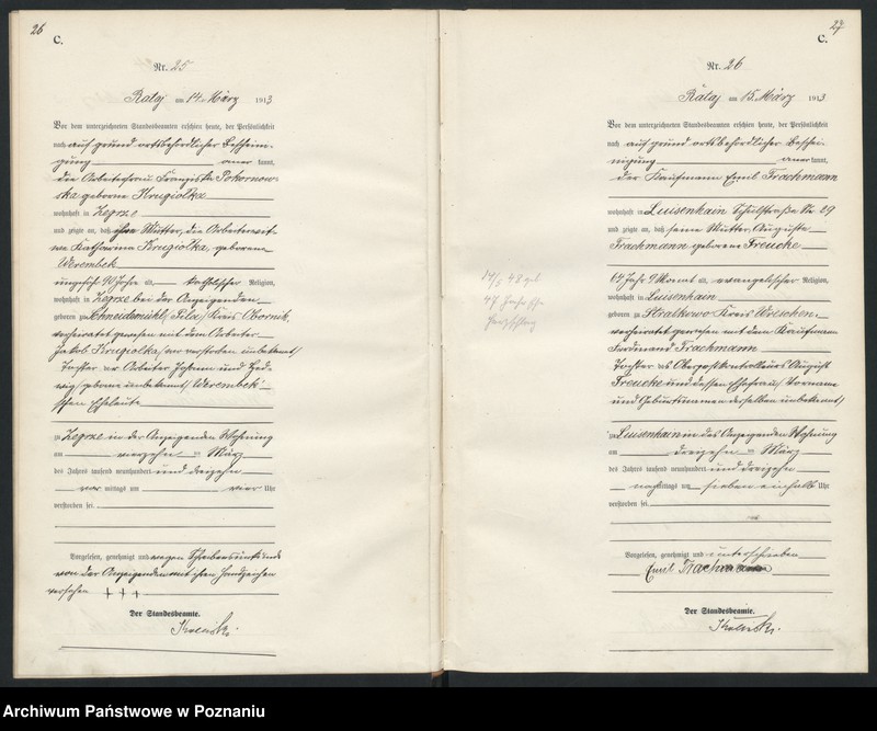 Obraz 16 z jednostki "Księga miejscowa zgonów [Rejestr główny zgonów]"