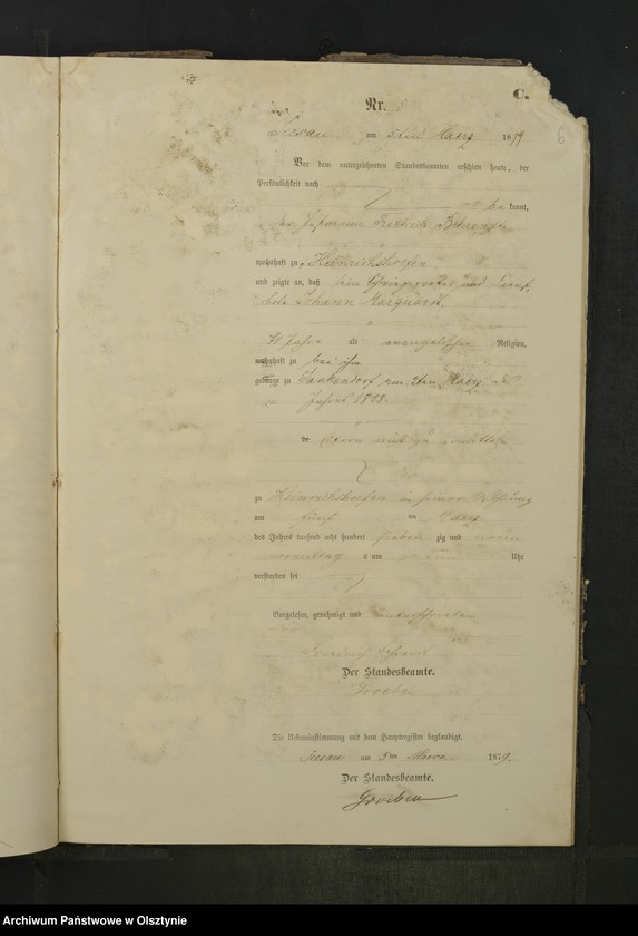 image.from.unit.number "Sterbe-Neben-Register Nr 1 - 20"