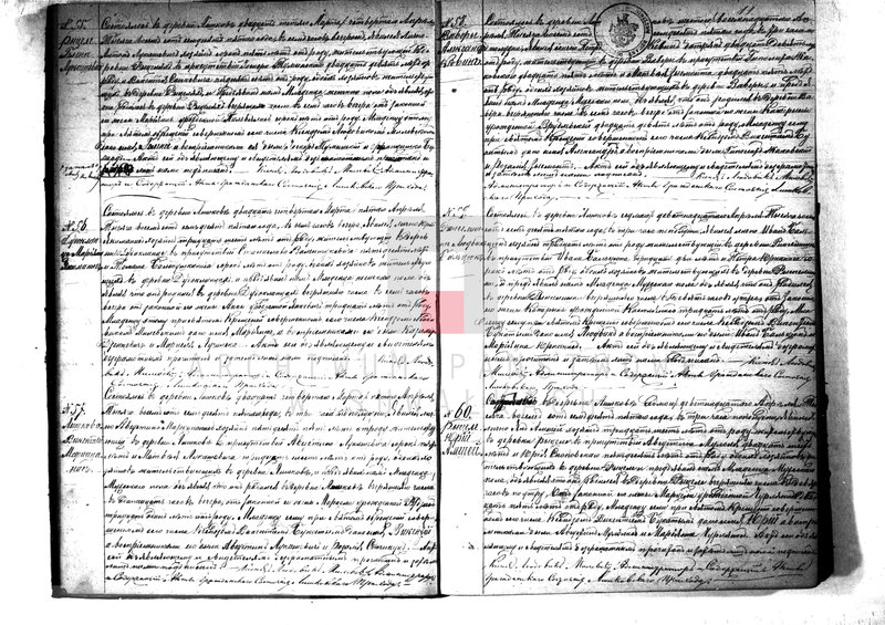 Obraz 14 z jednostki "Kniga Duplikat Rimsko- Katoličesko Liškovskago Prichoda na 1875 god"