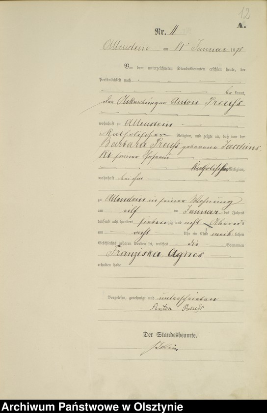 image.from.unit.number "Geburts-Haupt-Register Nr 1 - 304"