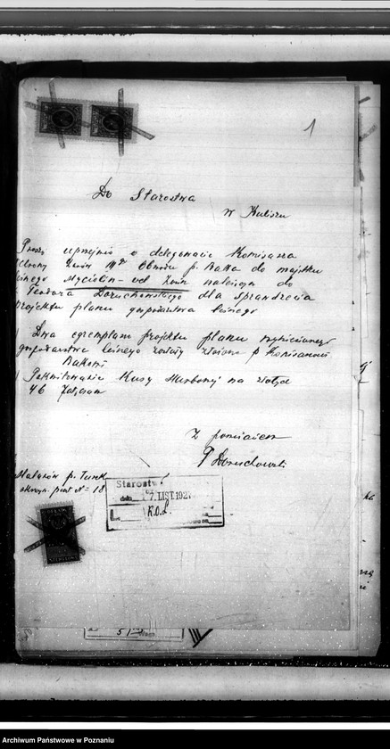 Obraz 5 z jednostki "Sprawa zmiany rodzaju użytków 0,63 ha gruntów leśnych we wsi Mycielin powiat kaliski"