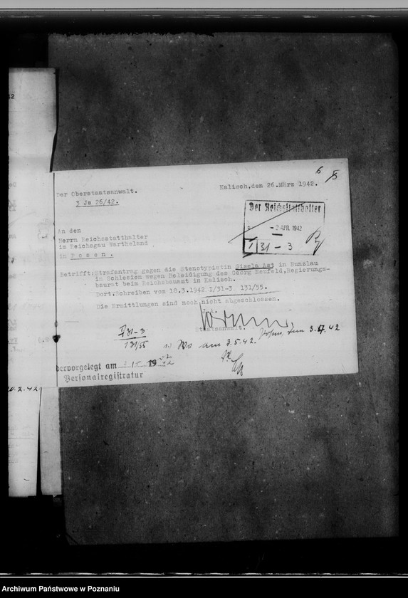 Obraz 10 z jednostki "Dienststrafgericht und Strafanträge gegen Angestellte"