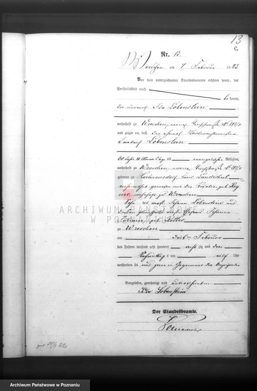 Obraz 9 z jednostki "Księga zgonów"