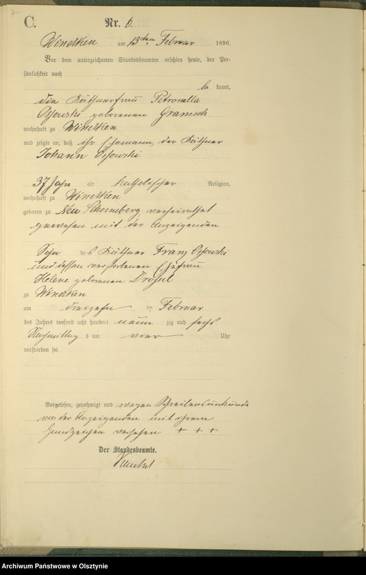 image.from.unit.number "Sterbe-Haupt-Register Nr 1 - 50"