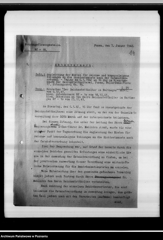 Obraz 18 z jednostki "Tagungen, Besprechungen in Wohnungsangelegenheiten."