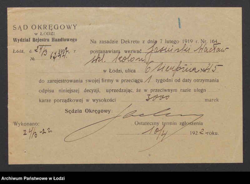 Obraz 3 z jednostki "Wacław Jasiński – sklep spożywczy"