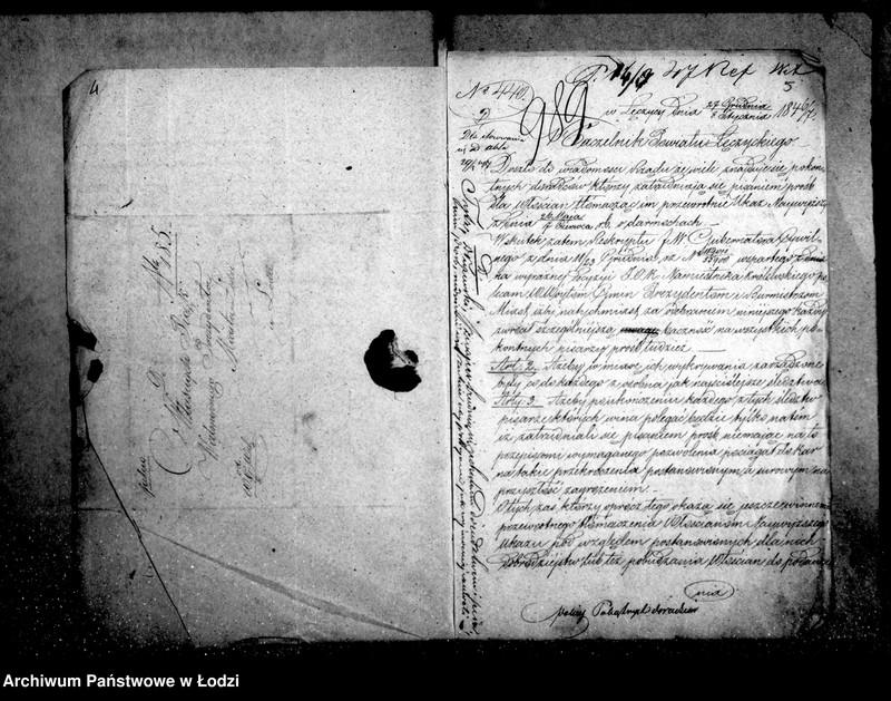 Obraz 8 z jednostki "Akta tyczące się pokątnych doradców"