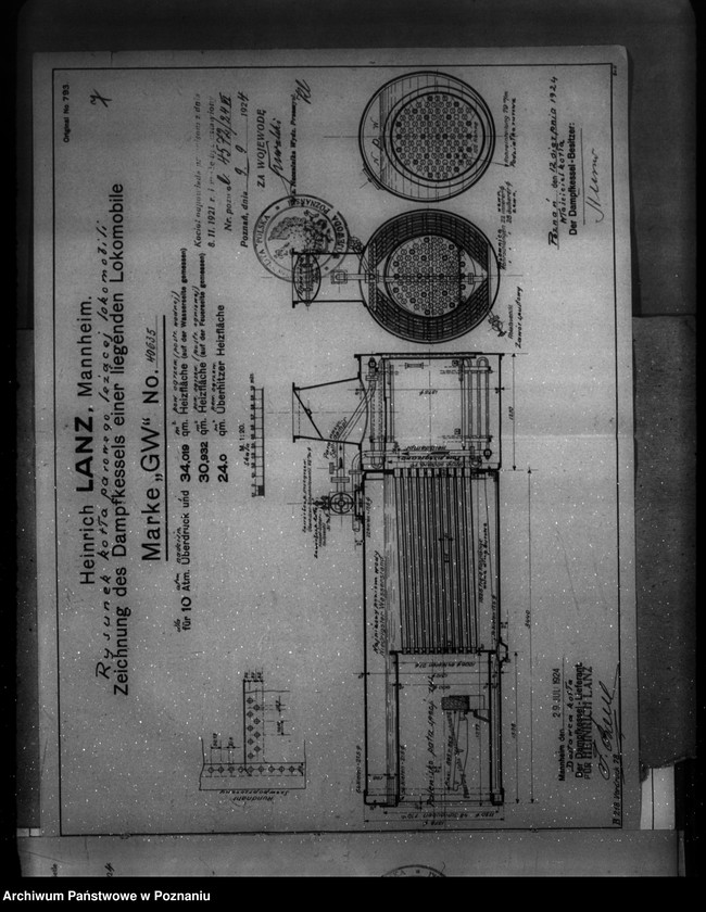 Obraz 11 z jednostki "Młyn parowy w Kiszewku, pow. obornicki własność St. Turno nr woj 114"