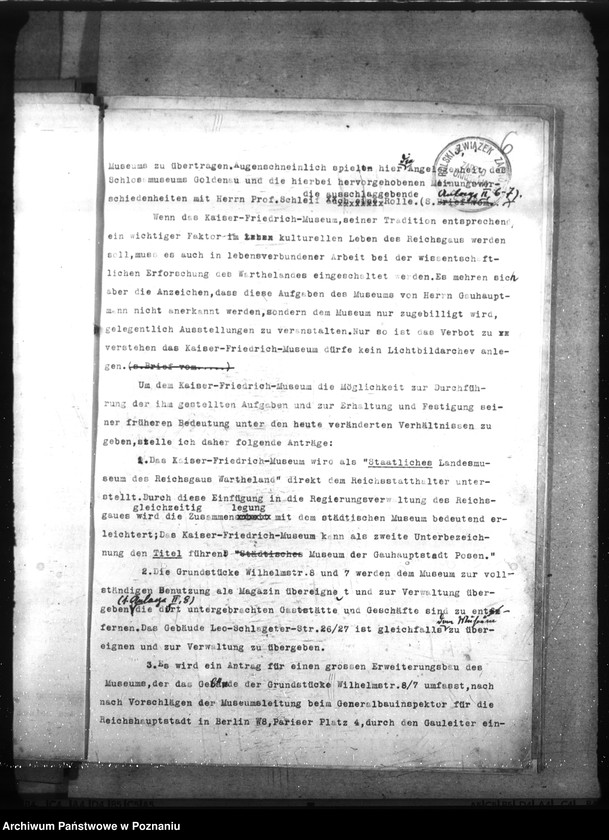 Obraz 10 z jednostki "Kaiser - Friedrich - Museum - Landesmuseum des Reichsgaus Wartheland - in Posen"