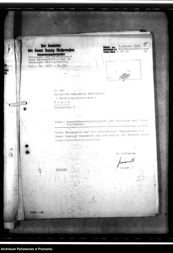 Obraz 10 z jednostki "Wohnungs- und Siedlungsämter"