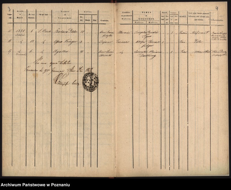 Obraz 5 z jednostki "Duplicat mortuorum"