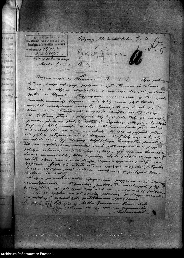 Obraz 9 z jednostki "Sprawy Produkcja mineralji Rzeczpospolitej Polski"