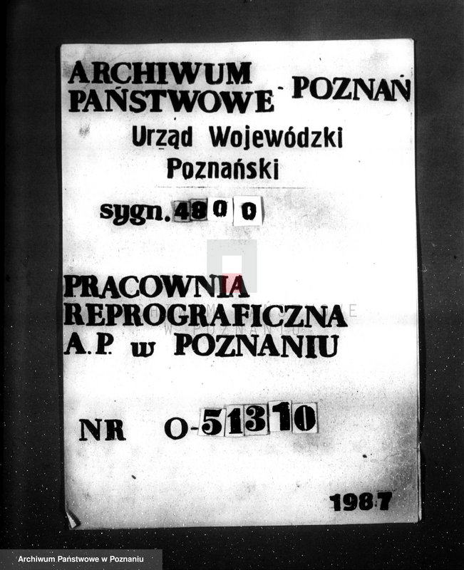 Obraz 1 z jednostki "Zatwierdzenie zakładu przemysłowego / warsztatu mechanicznego części rowerowych/ Firmy Andrzeja Krawczyka w Poznaniu"