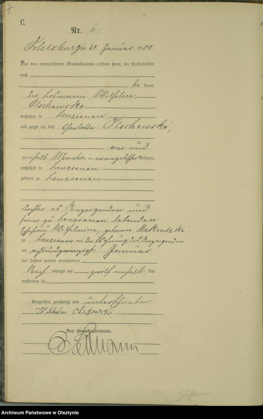 image.from.unit.number "Sterbe-Haupt-Register Nr 1 - 46"