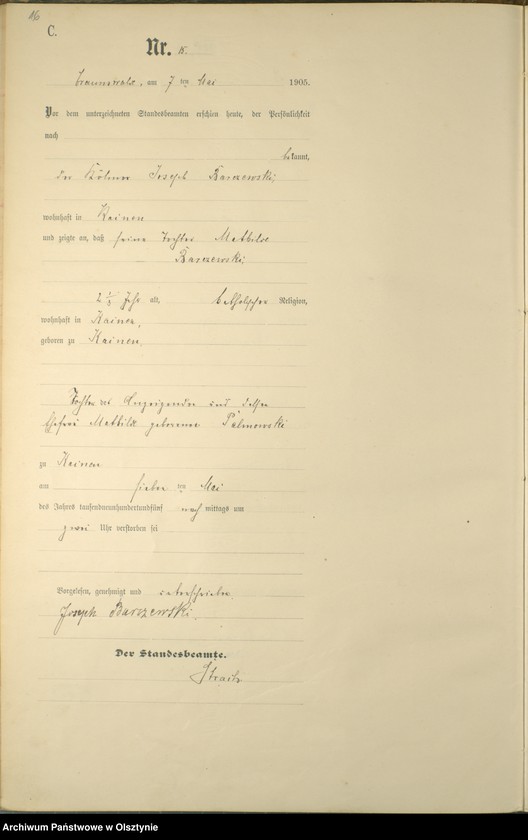 image.from.unit.number "Sterbe-Haupt-Register Nr 1 - 38"