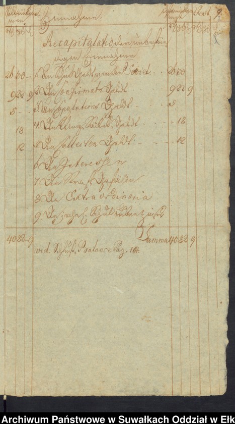 image.from.unit.number "Des Schwentainenschen Kirchspiels Schul Cassen Rechnung von Trinitatis 1778 bis Trinitatis 1779"