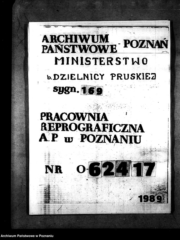 Obraz 1 z jednostki "Sprawy szczegółowo-administracyjne Maszyny rolnicze - korespondencja"