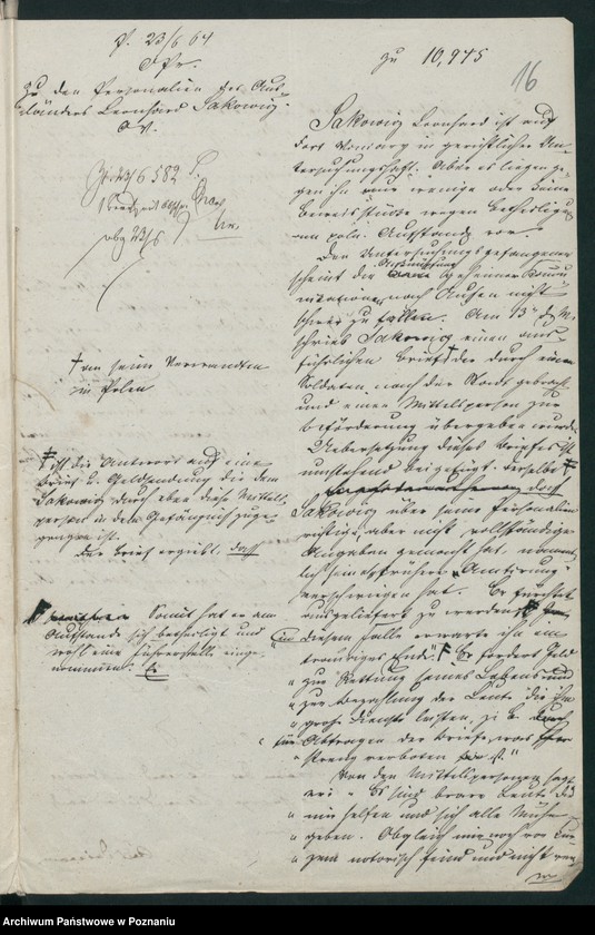 Obraz 20 z jednostki "A. betr. Leonhard von Sakowicz"