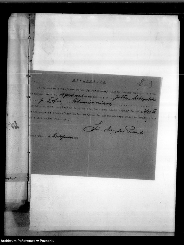 Obraz 13 z jednostki "Ogólne personalia Szkół zawodowych"