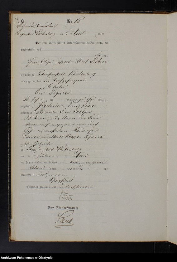 image.from.unit.number "Sterbe-Haupt-Register Nr 1 - 42"