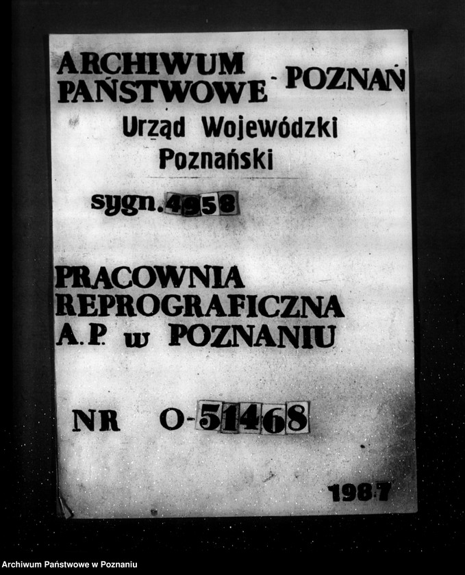 Obraz 1 z jednostki "Zatwierdzenie wytwórni musztardy H. Jarosz Poznań"