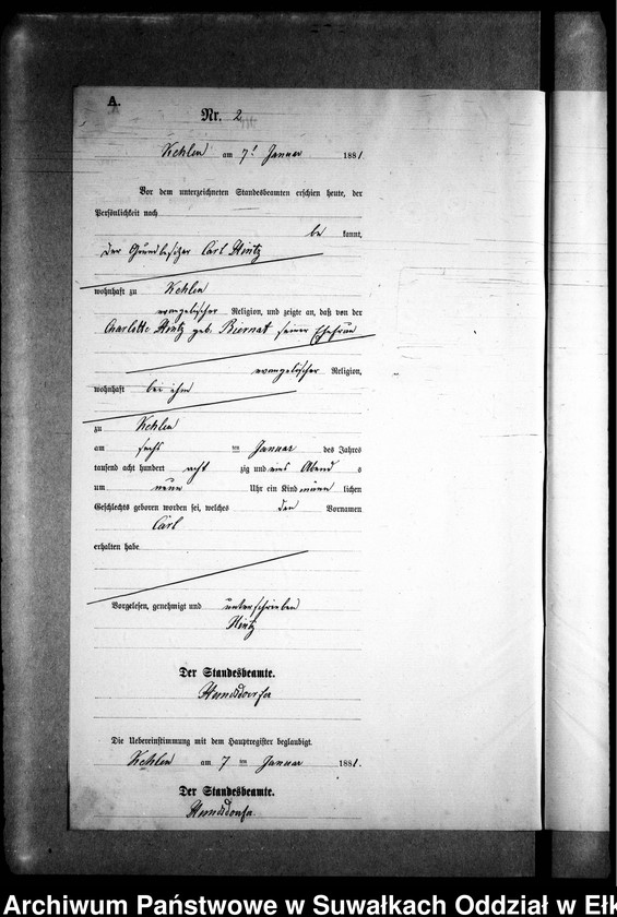 image.from.unit.number "Geburts-Neben-Register des Preussischen Standes-Amtes Kehlen Kreis Angerburg"