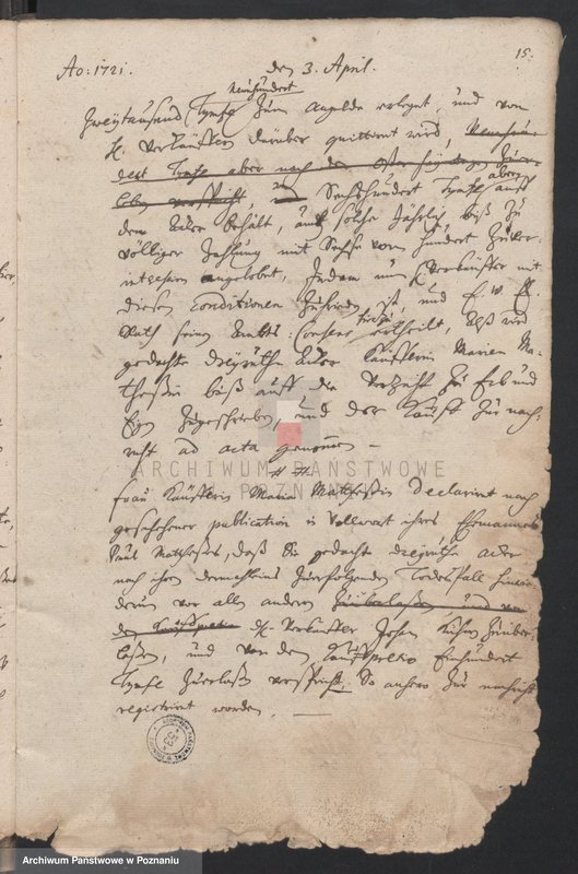 Obraz 18 z jednostki "Ratsprotokoll; język niemiecki"