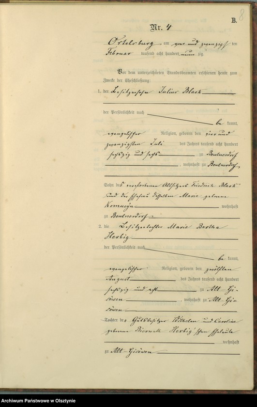 image.from.unit.number "Heiraths-Haupt-Register Nr 1 - 10"