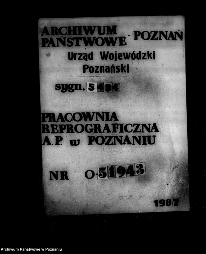 Obraz 1 z jednostki "Zatwierdzenie zakładu przemysłowego /rzeźni Miejskiej/ własność Zarządu Miejskiego w Środzie"