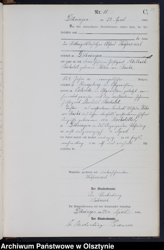 image.from.unit.number "Sterbe-Neben-Register Nr 1 - 36"