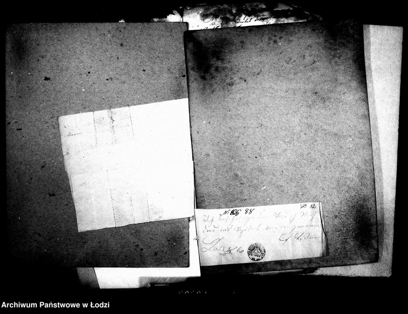 Obraz 16 z jednostki "Dowody przyjętych chorych do szpitala św. Aleksandra w Łodzi w 1861 r."