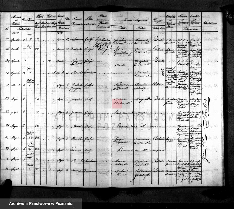 image.from.unit.number "Liber baptisatorum, copulatorum, mortuorum"