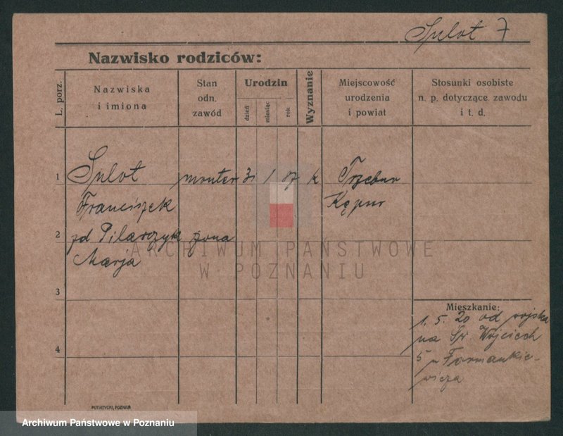 Obraz 16 z jednostki "Sułowski - Suzin"