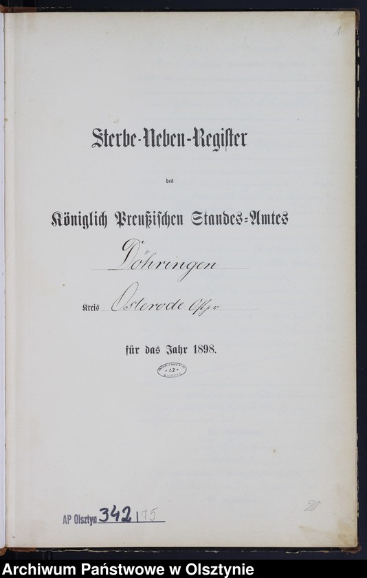 image.from.unit.number "Sterbe-Neben-Register Nr 1 - 43"