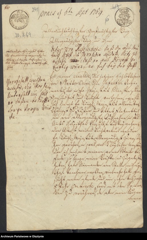 image.from.unit.number "[Przyjęcie Gregera Nitscha do Szpitala Starostwa w Kętrzynie]"