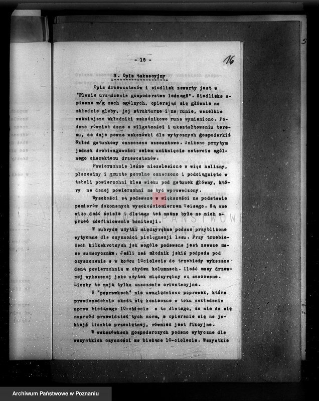 Obraz 20 z jednostki "Plan urządzania gospodarstwa leśnego majętności Borówkowo-Stare powiat. kościański"