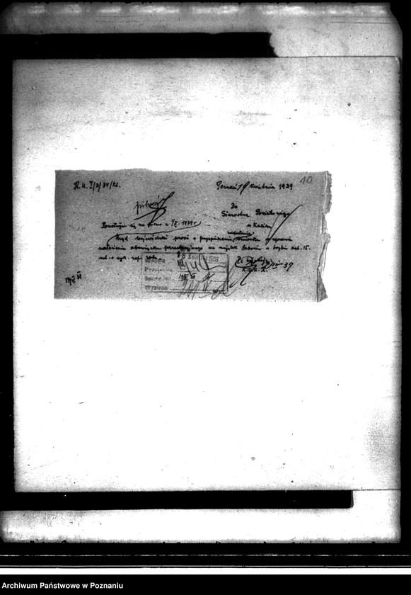 Obraz 14 z jednostki "Opłaty należności za scalenie gruntów wsi Popów, Szczytniki, Kolonia Szczytniki, Korzekwin, Kuczawola, Marcjanów, gminy Iwanowice powiatu kaliskiego"